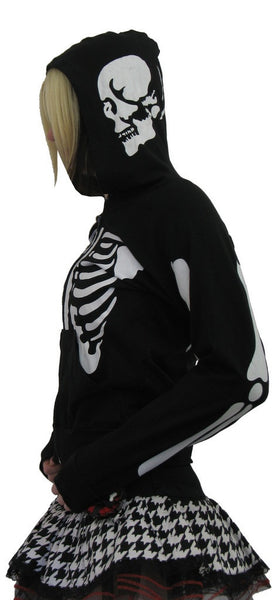 Skeleton Black Hoody